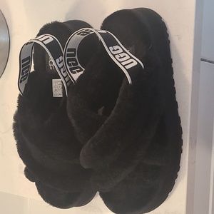 UGG FLUFF YEAH SLIDES